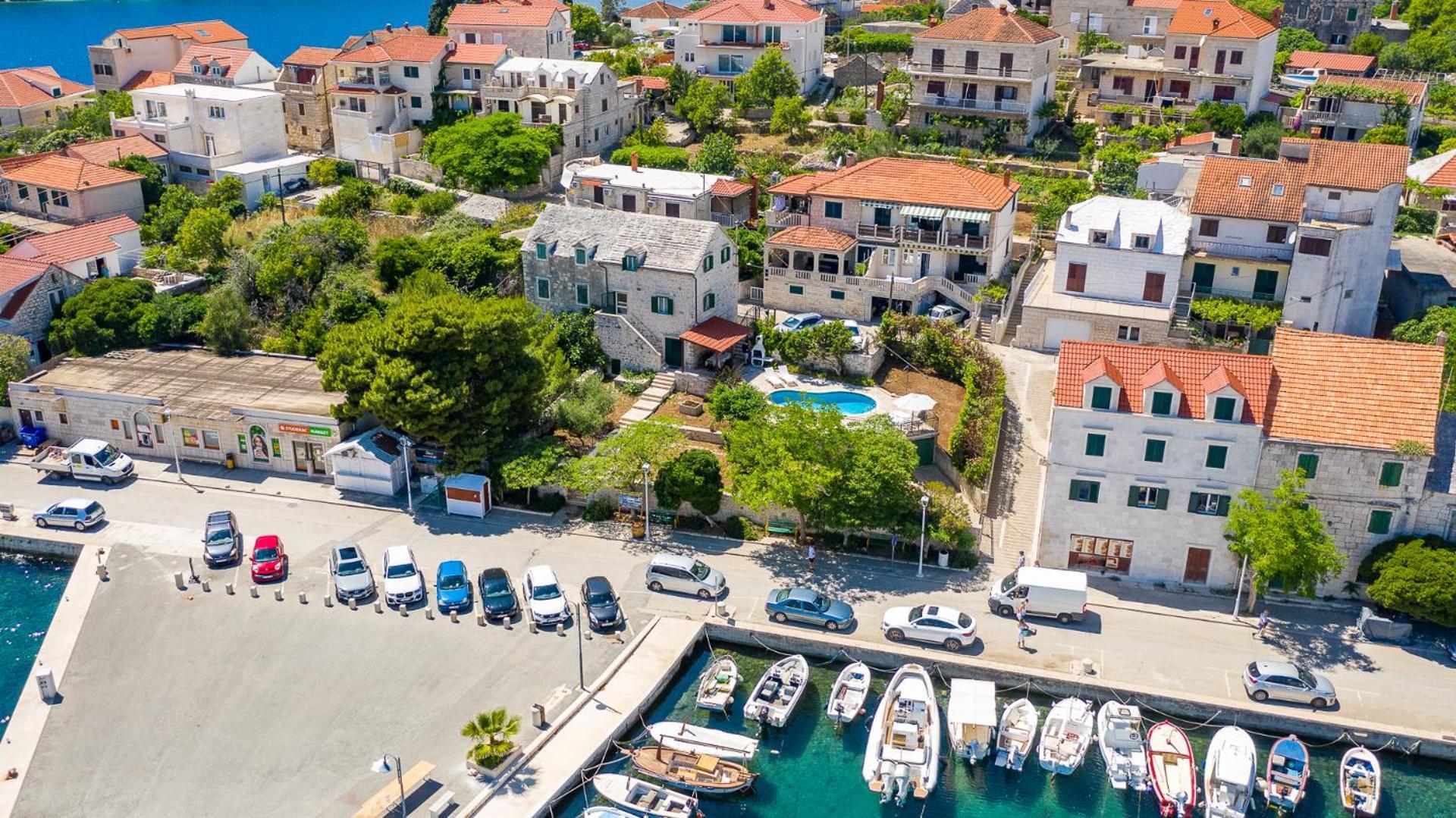 Villa Bonaca Perfect Location For A Holiday With Friends Or Family, Heated Pool Sumartin Dış mekan fotoğraf