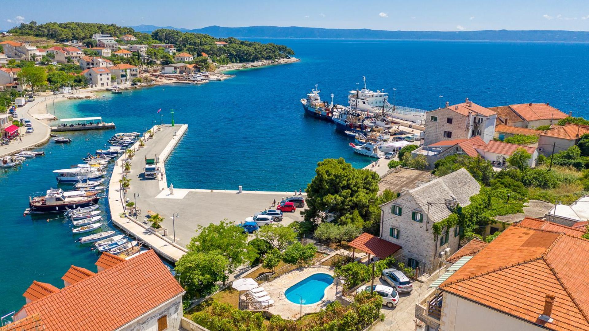 Villa Bonaca Perfect Location For A Holiday With Friends Or Family, Heated Pool Sumartin Dış mekan fotoğraf